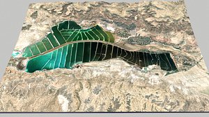 The Dead Sea Israel Jordan 3D