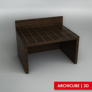 luggage rack 3d obj