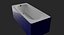 Bath-tub Tiled Blue Starlight