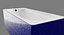Bath-tub Tiled Blue Starlight