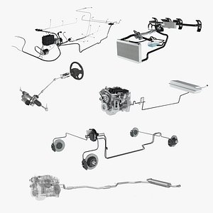 X-ray Car Parts 6 in 1