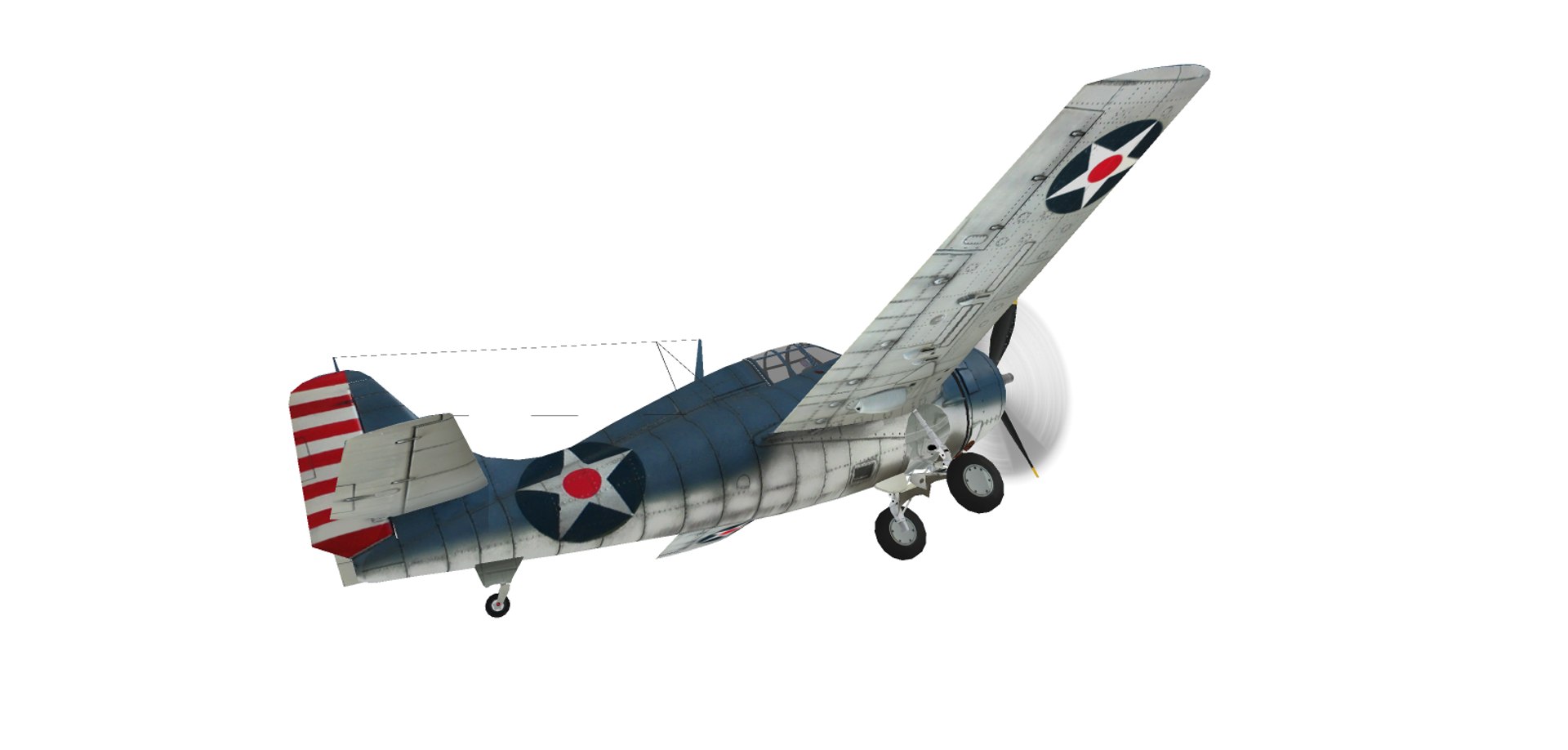 F4f Wildcat 3d Turbosquid 1217252 