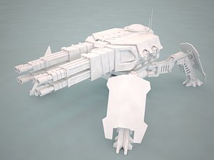 3dsmax turret canon 4f