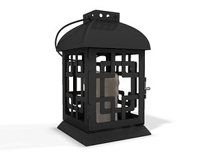 lantern candle obj