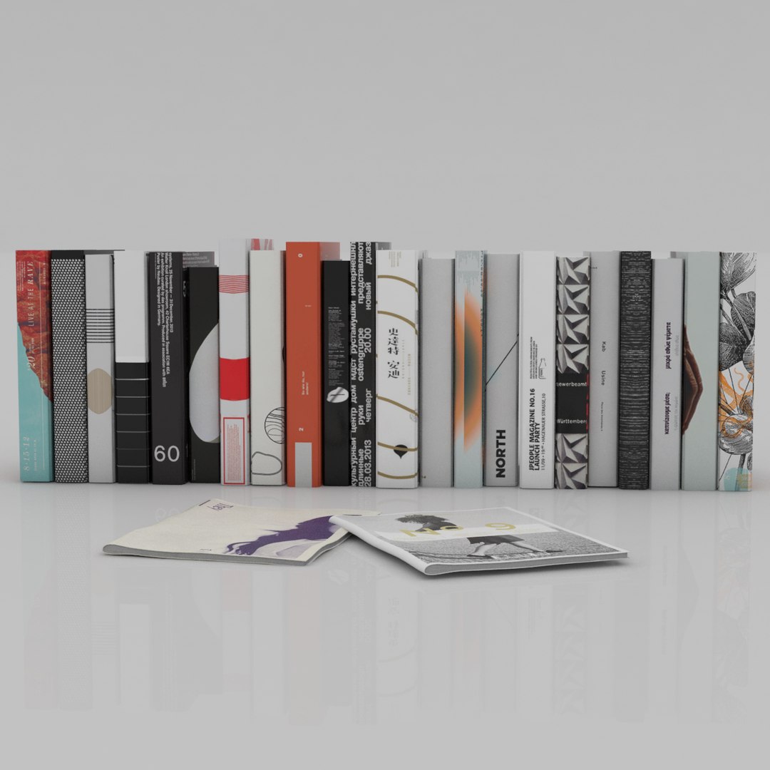 3d Books Design Graphic