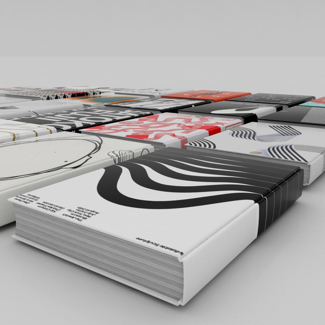 3d Books Design Graphic