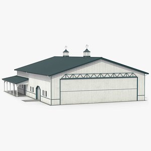 3D Aircraft Storage Hangar