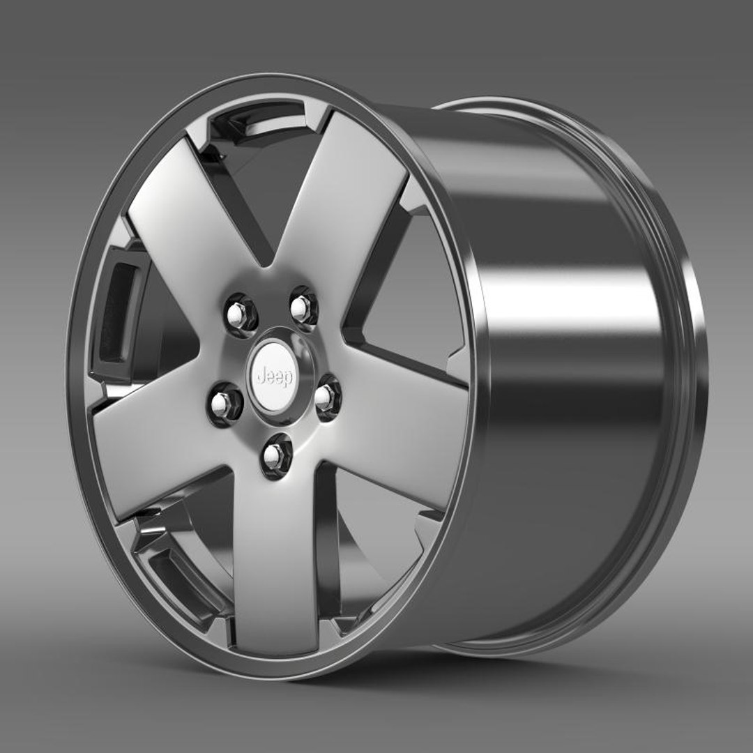 Jeep Wrangler Rim 3d 3ds