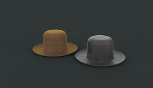 Bowler Hat 3D model