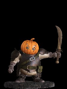 3D Potato Knight  Game-Ready