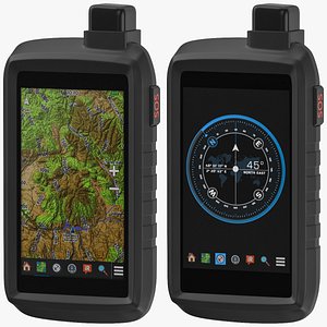 GPS Navigator And Compass Device 3D