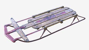 Flexible Flyer Sled model