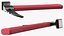 Rockhammer with Red Handle