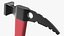 Rockhammer with Red Handle