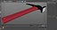 Rockhammer with Red Handle