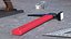 Rockhammer with Red Handle