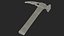 Rockhammer with Red Handle