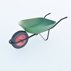 3D model Wheel Barrow Model 3D