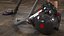 Domestica delle pulizie con aspirapolvere Dyson Big Ball attrezzato