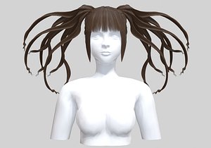 Windy Pigtails Hairstyle