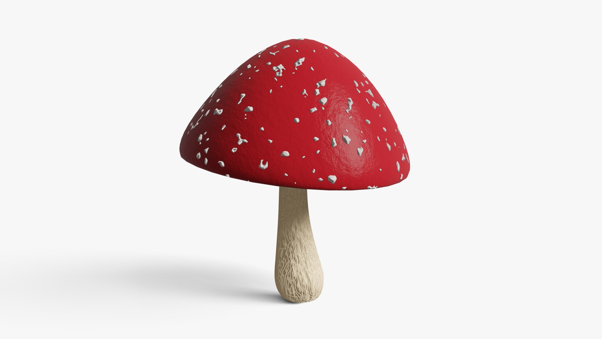 Mushroom Model - TurboSquid 1814037