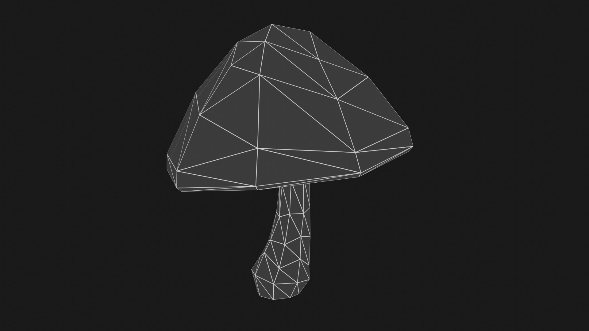 Mushroom Model - TurboSquid 1814037