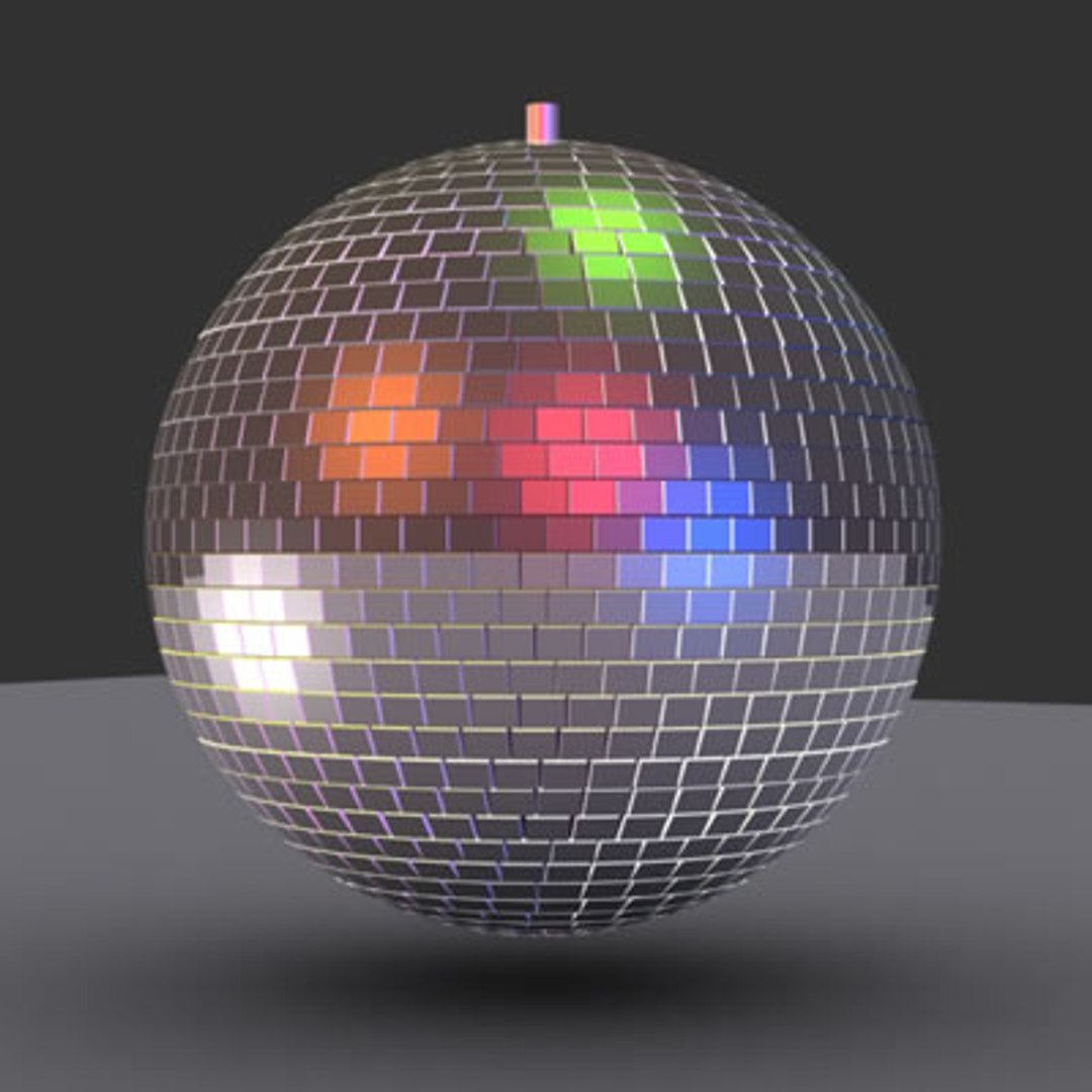 disco ball 3d model