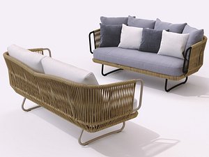 babylon sofa 3D model