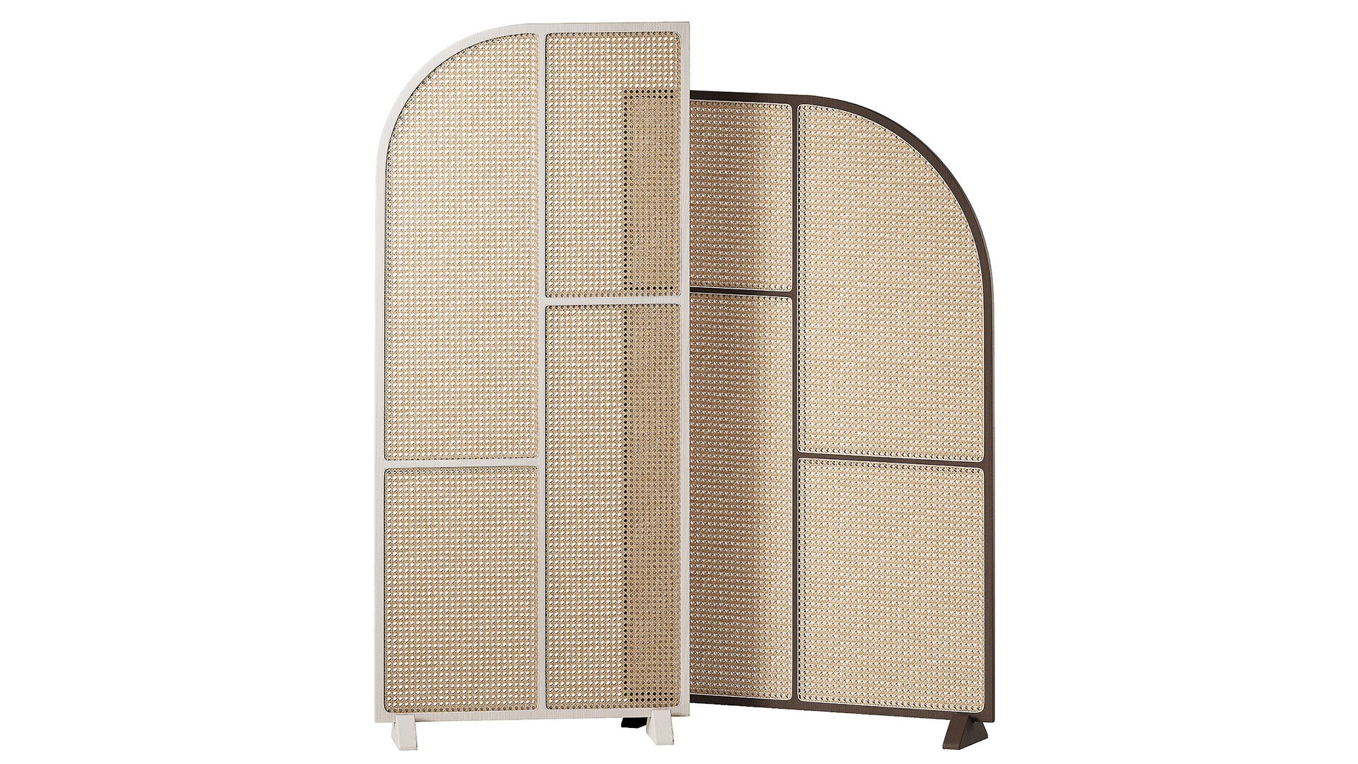 3D Room Dividers - Rattan Interior Partitions Screen Model - TurboSquid ...