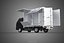 PICKUP-BOX LKW LADUNG FRACHT WüRFEL VAN WAGEN