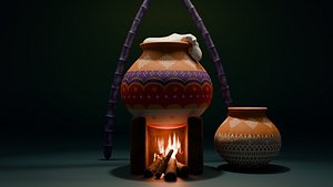 Pongal Festival Props model