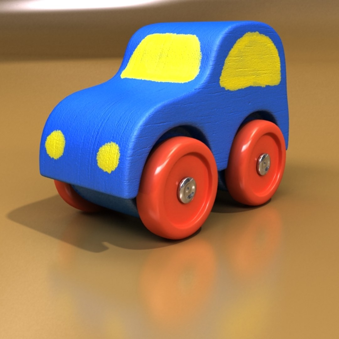 3d obj toy car