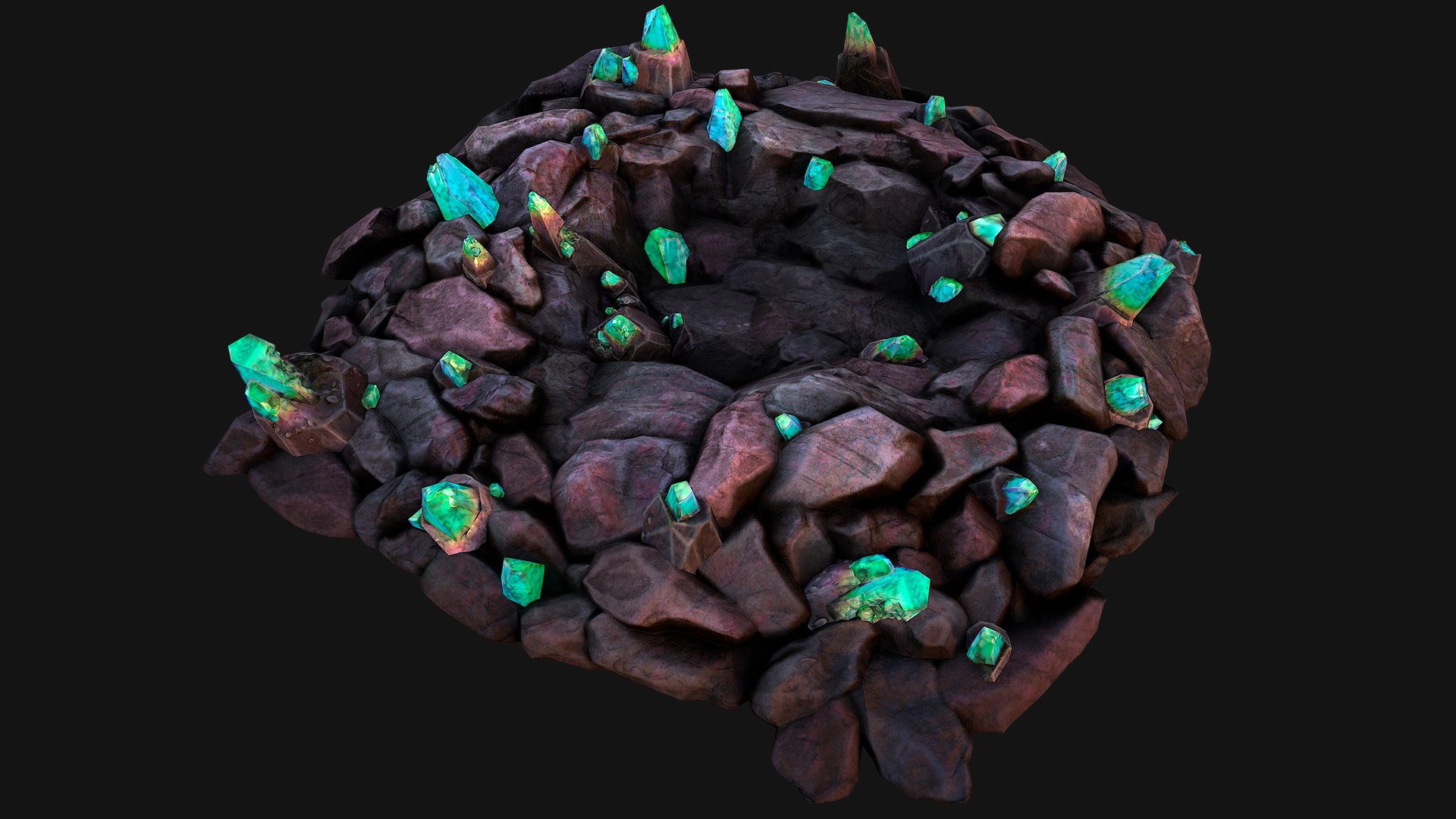 Rocks Crystals Minerals Gem Ore Pack 3D model https://p.turbosquid.com/ts-thumb/3E/orqM4J/4W/a10obsidiancrystalcolor/png/1732447232/1920x1080/fit_q87/91e64c2ab4b6a4ea782a81267f1a38951d9e0647/a10obsidiancrystalcolor.jpg