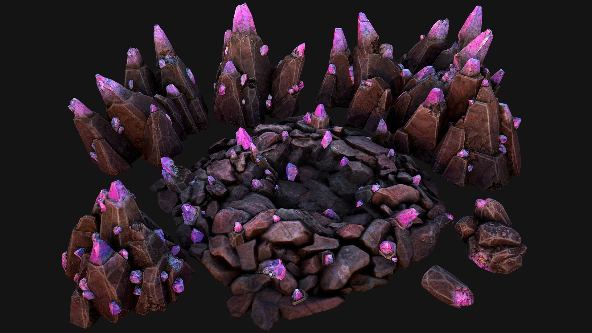 Rocks Crystals Minerals Gem Ore Pack 3D model https://p.turbosquid.com/ts-thumb/3E/orqM4J/IN/a2obsidiancrystalcolorr/png/1732447204/1920x1080/fit_q87/b72586b08fc0326cf6831e53c5fd4f15baafd97e/a2obsidiancrystalcolorr.jpg