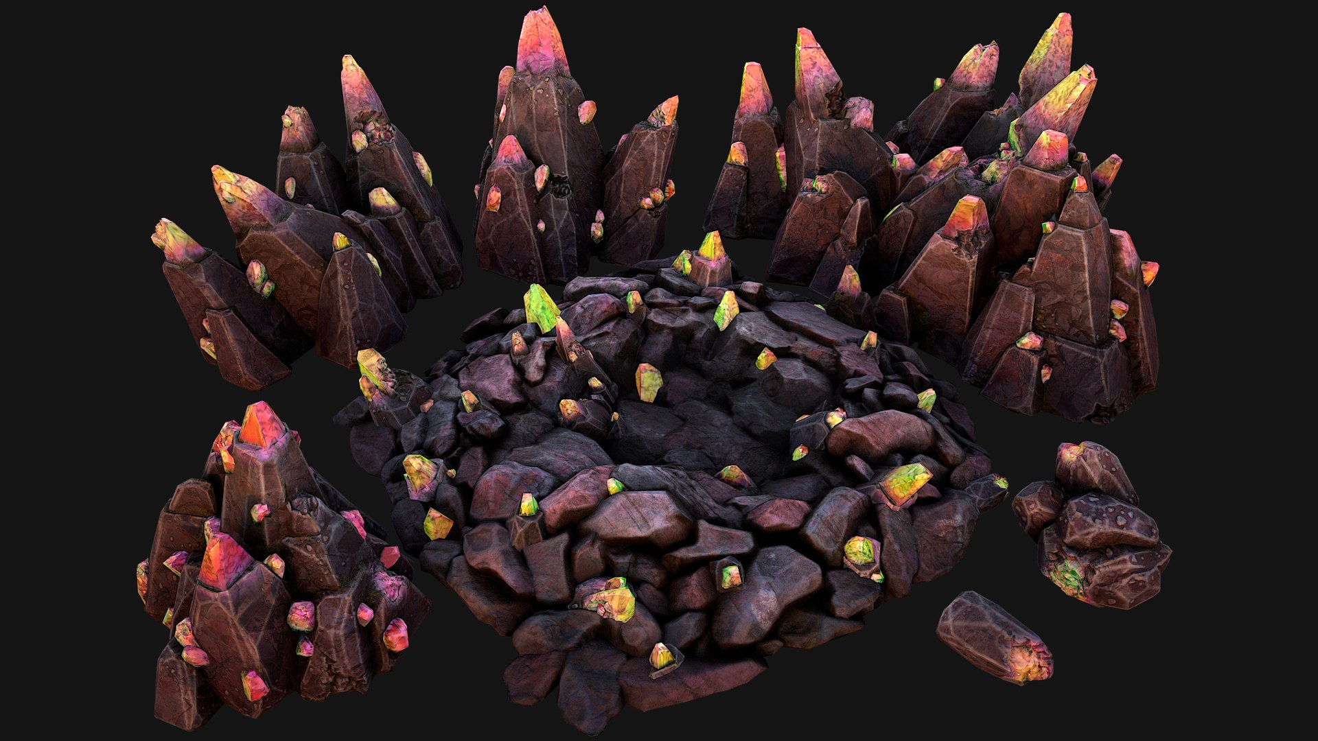 Rocks Crystals Minerals Gem Ore Pack 3D model https://p.turbosquid.com/ts-thumb/3E/orqM4J/mg/aobsidiancrystalpurpledeposits456m/png/1732447252/1920x1080/fit_q87/156bc46db5917ba23a3c3c3da50d2291a748a865/aobsidiancrystalpurpledeposits456m.jpg
