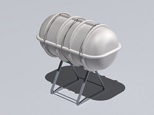 liferaft container 3D model
