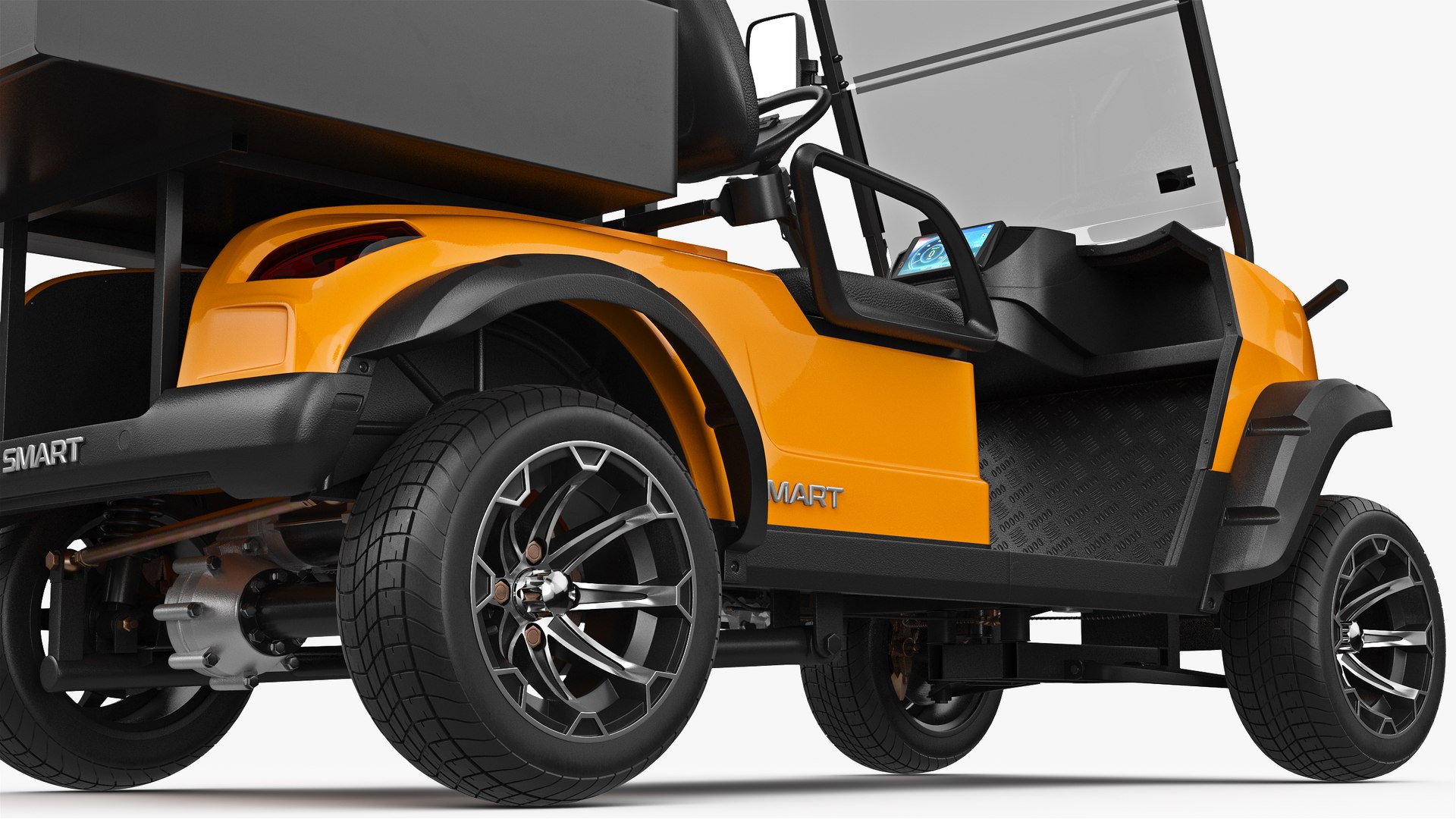 3D Model Golf Car 3 - TurboSquid 2380200