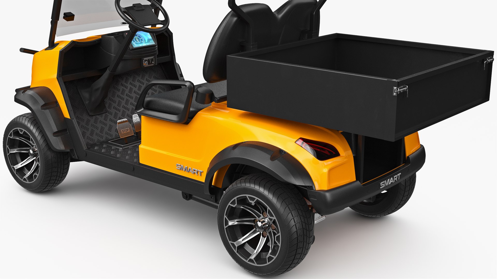 3D Model Golf Car 3 - TurboSquid 2380200