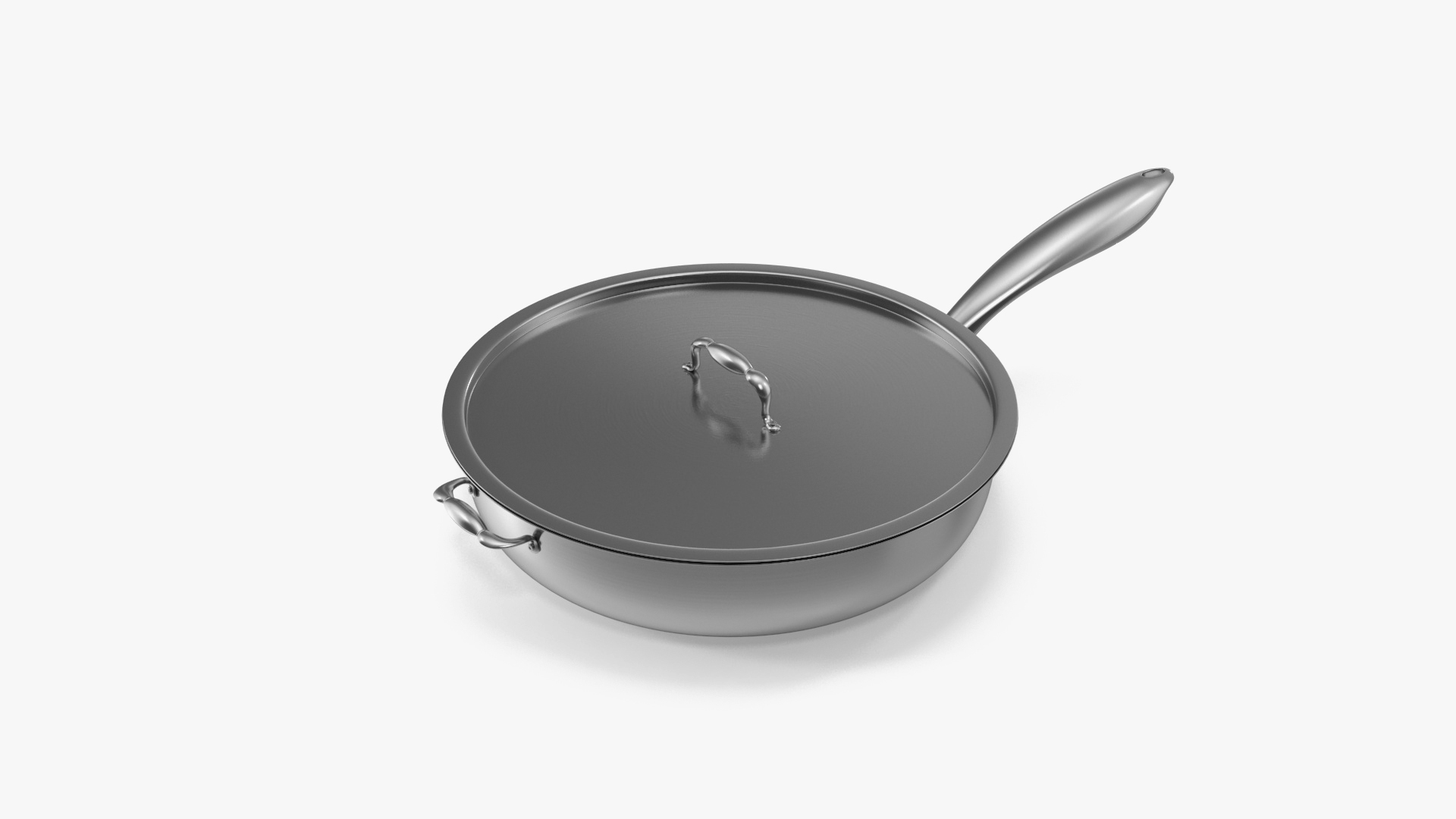 Aluminum Frying Pan Model - TurboSquid 2128838