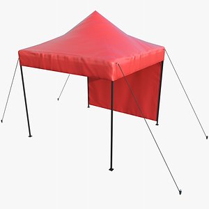 3D Tent 19 with PBR 4K