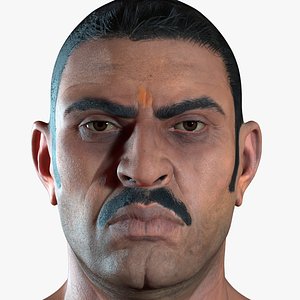 max photorealistic body indian man