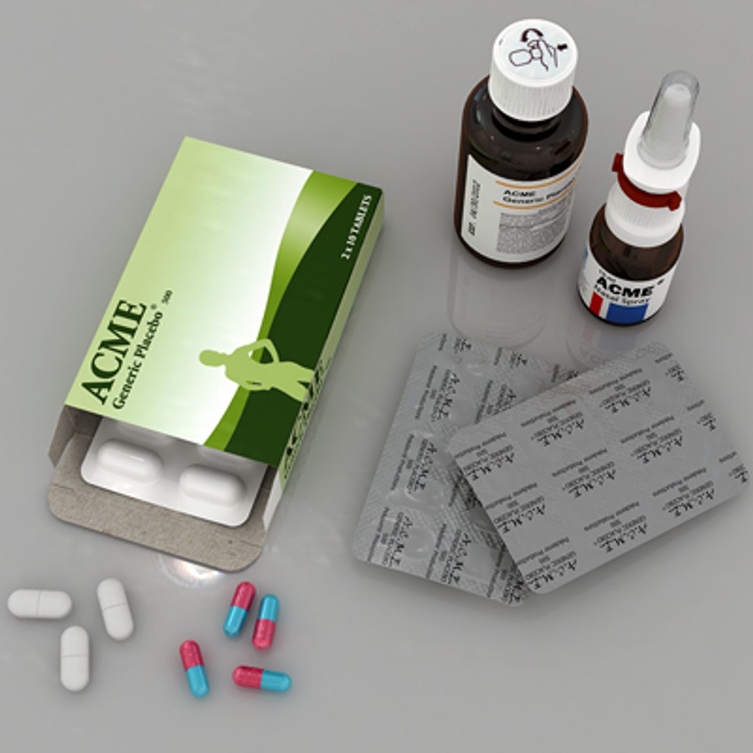 Medicine Pills Capsules 3ds