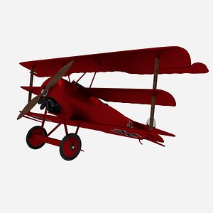 fokker dr 1 3D