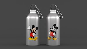 3D Water Bottle