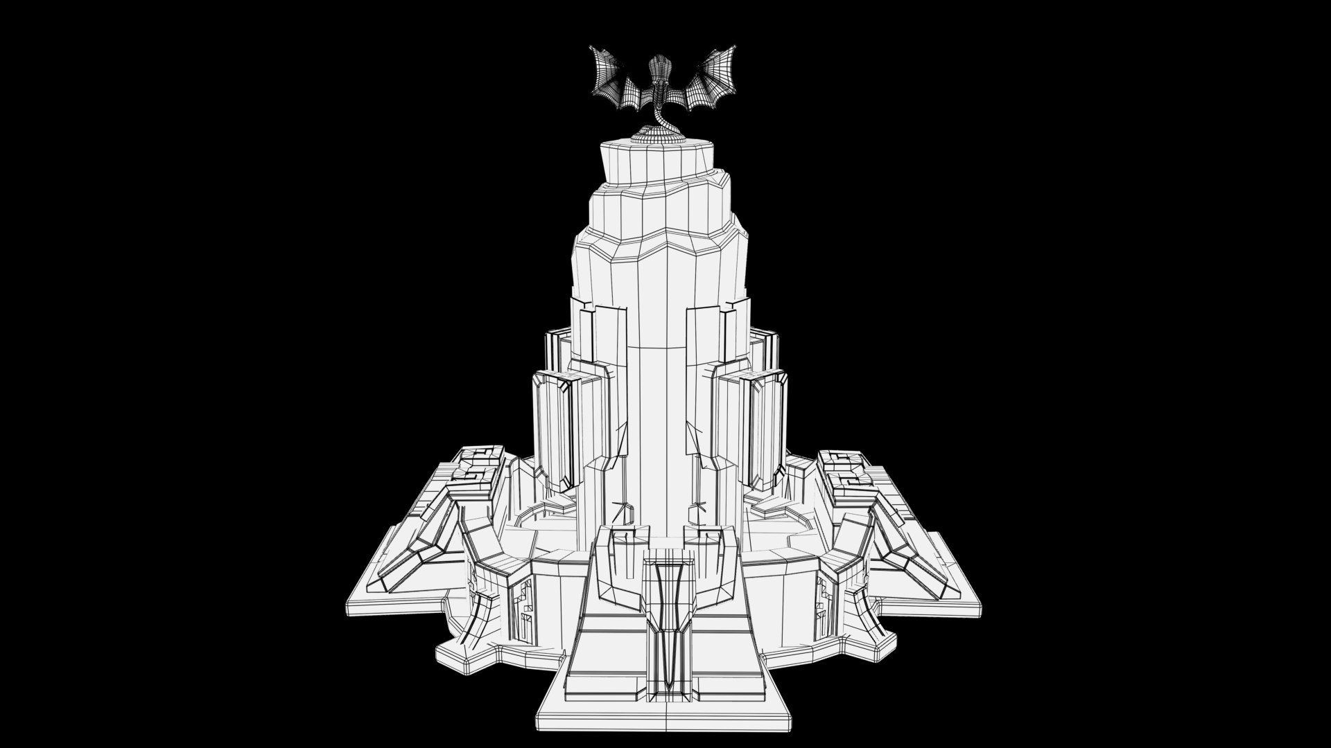 stylized stone tower 3D model https://p.turbosquid.com/ts-thumb/3F/A5fJ2s/tK/w4/jpg/1642759416/1920x1080/fit_q87/f3a7d693813ec1ddab9b01cfec6141105c8666e6/w4.jpg