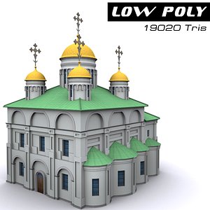 3d obj cathedral ready games