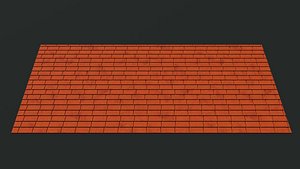 3D Roof tiles 2403