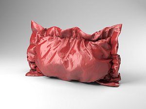 HQ Crumpled pillow 3D