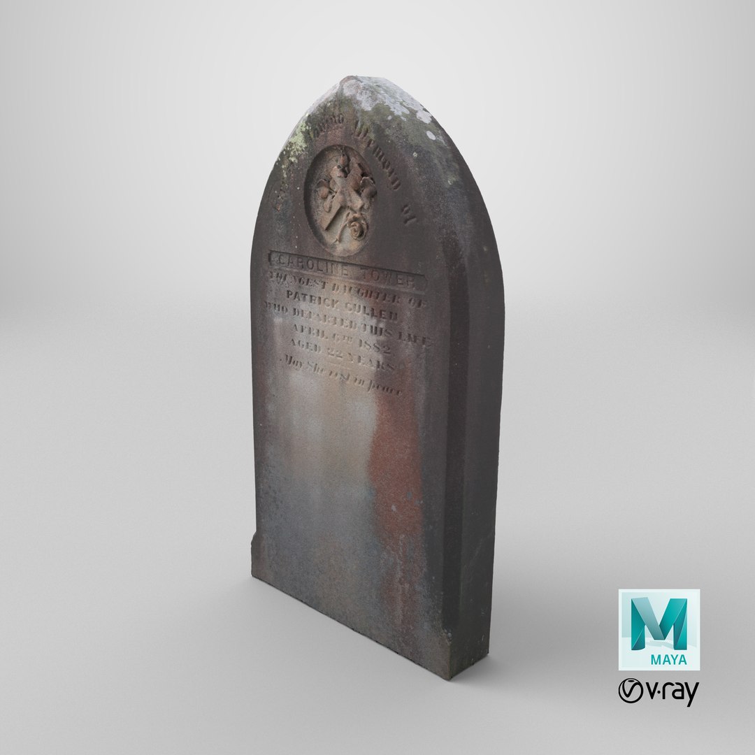 Old Headstone 3D model https://p.turbosquid.com/ts-thumb/3F/DbfxS0/tn/stemcell_maya_vray_render/png/1742459010/1920x1080/fit_q87/cfdf7367c478e8933059da63ffa8f959101da9da/stemcell_maya_vray_render.jpg
