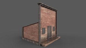 Wooden House 3D model